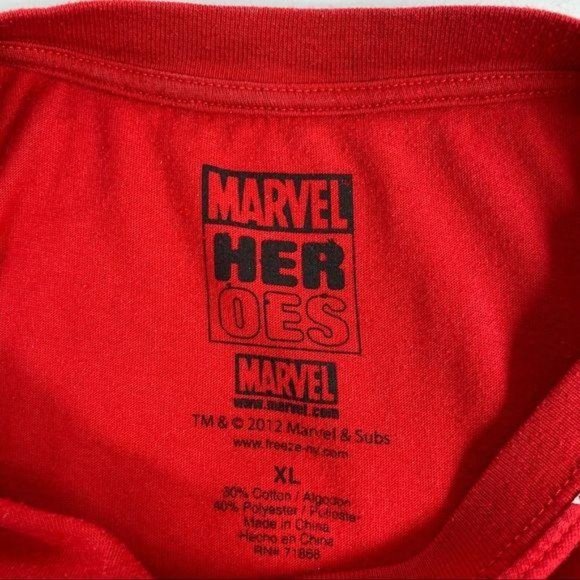 4/$25 Marvel Heroes SpiderMan Short Sleeve Shirt Youth - Picture 4 of 7